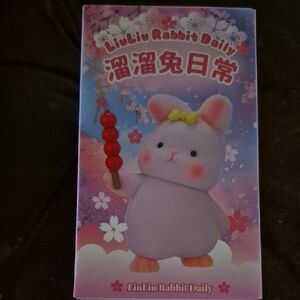 Pink Bunny Figure Liu Liu Blindbox